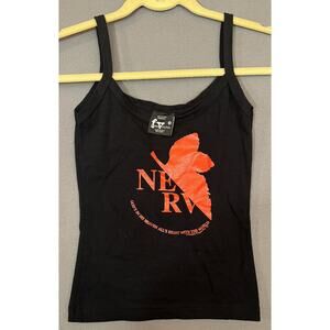 Neon Genesis Evangelion NERV Logo Ladies Tank Top TShirt Very Small Licensed